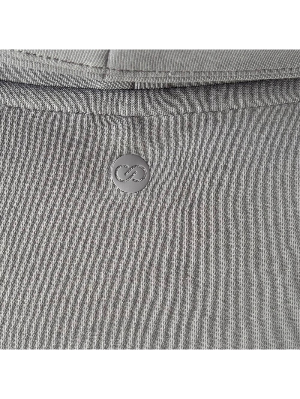 CALIA Sweatshirt M Gray Funnel Cowl Neck Oversized Pocket Soft - Picture 8 of 11